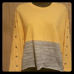 Victoria's Secret Pink yellow sweater